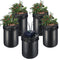 RDWC Hydroponics System 4 Bucket Deep Water Culture Kit Air Pump