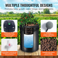 RDWC Hydroponics System 4 Bucket Deep Water Culture Kit Air Pump