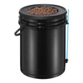 DWC Hydroponics Grow System Deep Water Culture with Top Drip 4 Buckets