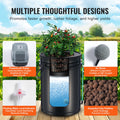 DWC Hydroponics System 4 Bucket Deep Water Culture Top Drip