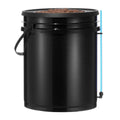 DWC Hydroponics System 4 Bucket Deep Water Culture Top Drip