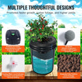 DWC Hydroponics System 4 Buckets 5-Gallon Deep Water Culture Grow