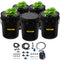 DWC Hydroponic System 5 Gallon 5 Buckets Deep Water Culture Grow Kit