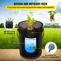 DWC Hydroponic System 5 Gallon 5 Buckets Deep Water Culture Grow Kit