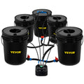 DWC Hydroponic System 5 Gallon 5 Buckets Deep Water Culture Grow Kit