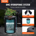 DWC Hydroponics System Deep Water Culture 8 Bucket with Air Pump