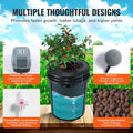 DWC Hydroponics System Deep Water Culture 8 Bucket with Air Pump
