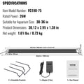 Aquarium Light 26W Full Spectrum 30-36