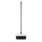 Rolling Lawn Aerator 435mm 27 Spike Manual Garden Soil Black