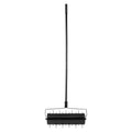 Rolling Lawn Aerator 525mm 33 Spikes Manual Garden Tool Black