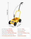 Striping Line Marking Machine 4-Wheel 56-102mm Adjustable Width