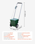 Dry Line Marker 2-Wheel 50-100mm Heavy Duty Steel Chalker 11.3kg