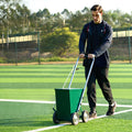 Dry Line Marker 4-Wheel 50/100mm Heavy Duty Steel Chalker 22.7kg
