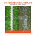 Dry Line Marker 4-Wheel 50 or 100 mm Lines Heavy Duty Steel Chalker 29.5kg