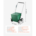 Dry Line Marker 4-Wheel 50 or 100 mm Lines Heavy Duty Steel Chalker 29.5kg