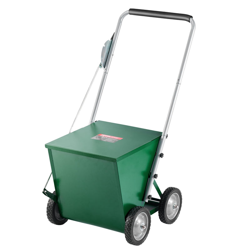 Dry Line Marker 4-Wheel Heavy Duty Steel Chalker 29.5kg