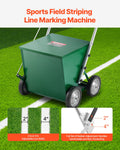 Dry Line Marker 4-Wheel Heavy Duty Steel Chalker 29.5kg