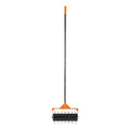 Rolling Lawn Aerator 410mm Manual 42 Spikes Fillable Drum 60in Handle