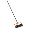 Rolling Lawn Aerator 410mm Manual 42 Spikes Fillable Drum 60in Handle