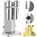 Commercial Milkshake Maker Double Head Thickshake Frother Steel