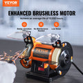 Jewelry Polisher Bench Grinder 3590RPM Buffing Machine 3 Wheels