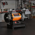 Bench Buffer Polisher 8300-10600 RPM Adjustable Speed 100pc Accessory