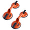 Glass Suction Cup 119mm 2 Pack 150kg Load Capacity Aluminum Handle