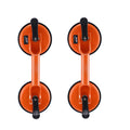 Glass Suction Cup 119mm 2 Pack 150kg Load Capacity Aluminum Handle