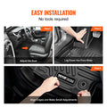 Toyota RAV4 2019-2024 Automotive Floor Mats Non-Hybrid/Prime