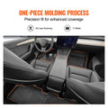 VEVOR Tesla Model Y 2021-2024 Floor Mats 3pc TPE Liners Automotive