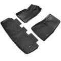 VEVOR Tesla Model Y 2021-2024 Floor Mats 3pc TPE Liners Automotive