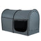 Bed Tent 4 Doors Full Size Block Out Light Privacy Canopy Kids Adults