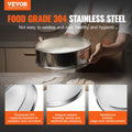 Flour Sieve 10 Mesh 304 Stainless Steel 12.6