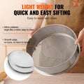 Flour Sieve 10 Mesh 304 Stainless Steel 12.6