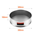 Flour Sieve Fine Mesh, 80 Mesh Flour Sifter, 304 Stainless Steel Fine Mesh Sifter Food-grade, Dia. 12.6