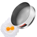 Flour Sieve Fine Mesh, 80 Mesh Flour Sifter, 304 Stainless Steel Fine Mesh Sifter Food-grade, Dia. 12.6