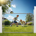 Chain Link Fence Gate 183x122cm Galvanized Rust-Resistant Farm