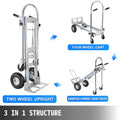 Aluminum 3 in 1 Hand Truck Convertible Folding Dolly