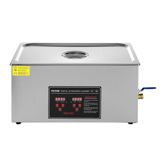 Ultrasonic Cleaner 22L Digital Timer Heating Sonic Machine