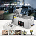 Ultrasonic Cleaner 22L Digital Timer Heating Sonic Machine