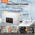 Ultrasonic Cleaner 30L Digital Timer Heater Stainless Steel