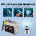 Ultrasonic Cleaner 3L Digital Timer Heater Stainless Steel