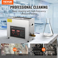 VEVOR Ultrasonic Cleaner 6L Digital Timer Heater Jewelry Watch Rings