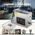 VEVOR Ultrasonic Cleaner 6L Digital Timer Heater Jewelry Watch Rings