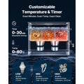 15L Ultrasonic Cleaner, Professional Ultrasonic Cleaner Machine with Cleaning Basket & Digital Display, 240W Stainless Steel 40kHz Industrial Cleaning Machine for Parts, Carburetors, Instruments