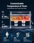 Ultrasonic Cleaner 15L 240W 40kHz Stainless Steel Digital Display