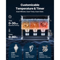 10L Ultrasonic Cleaner, Professional Ultrasonic Cleaner Machine with Cleaning Basket & Digital Display, 180W Stainless Steel 40kHz Cleaning Machine for Watches, Razors, Jewelry, Coins, and More