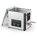 10L Ultrasonic Cleaner, Professional Ultrasonic Cleaner Machine with Cleaning Basket & Digital Display, 180W Stainless Steel 40kHz Cleaning Machine for Watches, Razors, Jewelry, Coins, and More