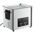 10L Ultrasonic Cleaner, Professional Ultrasonic Cleaner Machine with Cleaning Basket & Digital Display, 180W Stainless Steel 40kHz Cleaning Machine for Watches, Razors, Jewelry, Coins, and More