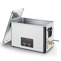 30L Ultrasonic Cleaner, Professional Ultrasonic Cleaner Machine with Cleaning Basket & Digital Display, 480W Stainless Steel 40kHz Industrial Cleaning Machine for Parts, Carburetors, Instruments